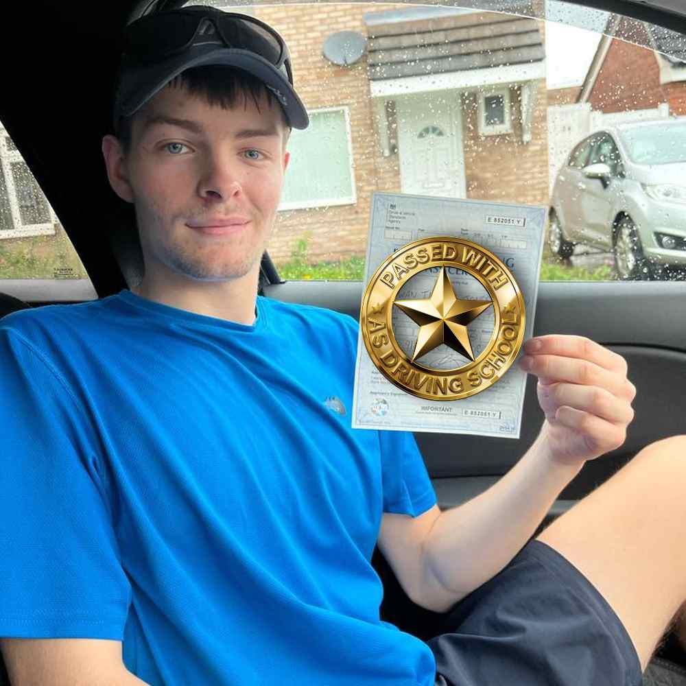 Passed with Us: Driving Lessons Frodsham, lessons for beginners, package deals, qualified instructors, and high pass rate. Book now for results.