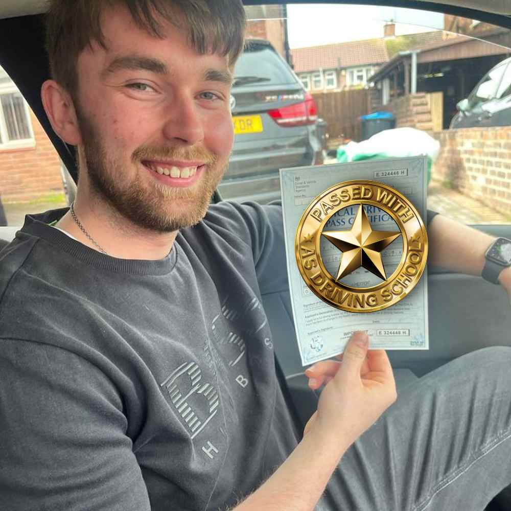 Passed with Us: Driving Lessons Frodsham, high pass rate, ADI Registered instructors, and package deals. Book now to start your journey.
