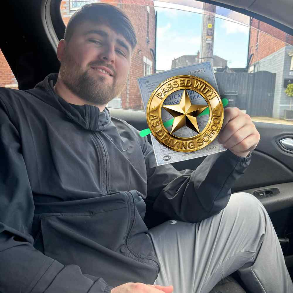 Passed with Us: Driving Lessons Frodsham, driving instructors, flexible bookings, and lessons for beginners. Book now and pass your test easily.