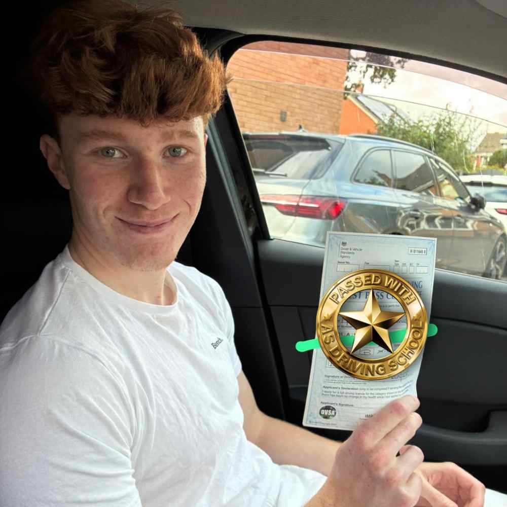 Driving Lessons Frodsham—Passed with Us: fully trained tutors, ADI Registered instructors, flexible bookings, and lessons for beginners. Book now.