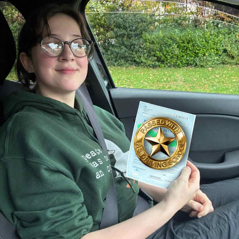 Driving Lessons Frodsham by Passed with Us: high pass rate, flexible bookings, fully trained tutors, and lessons for beginners. Book now.